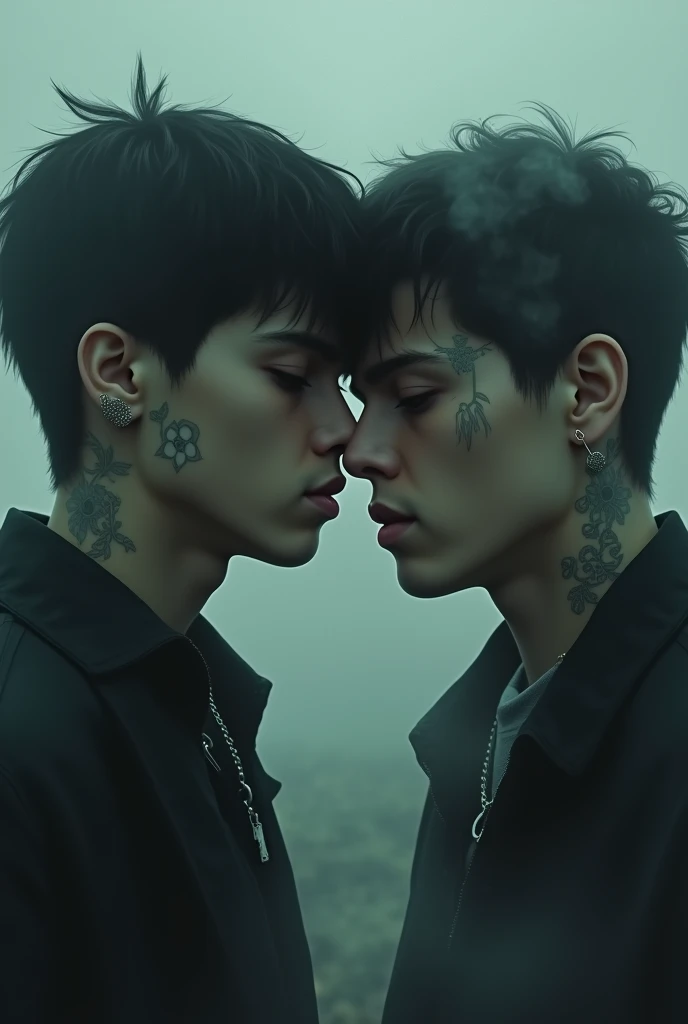 Genera a Lil peep con juice wrld 