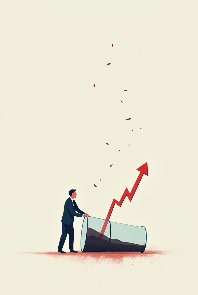 Create a graphic, which presents mistakes and failures as opportunities. Use symbols such as an overturned glass or a failed action, with an arrow, which points upwards, to represent growth and learning.