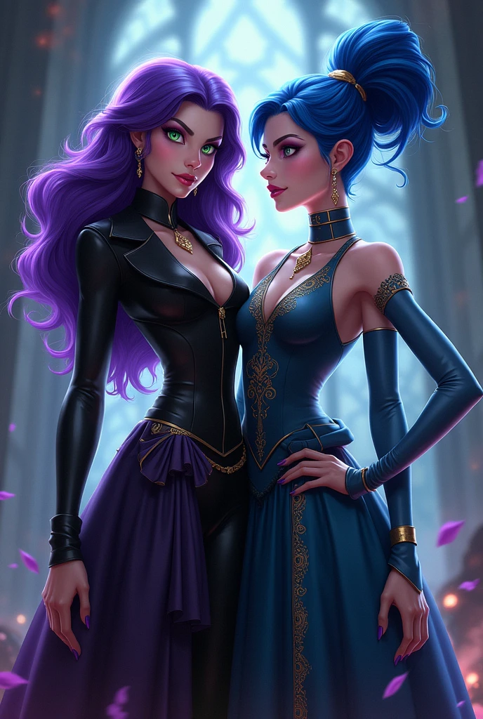 Mal x evie