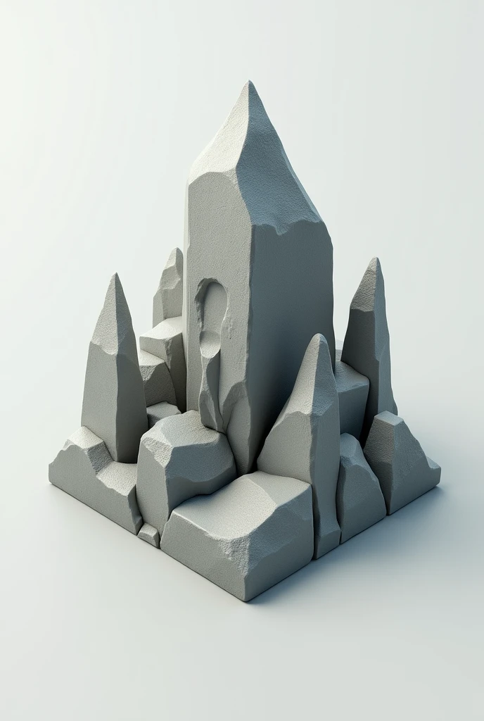 Logo 3d rock stoicm