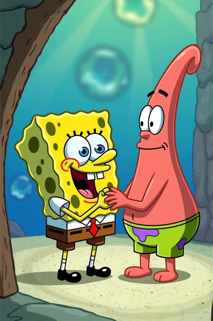 Create a video of Spongebob fucking Sandy in the Krusty Krab