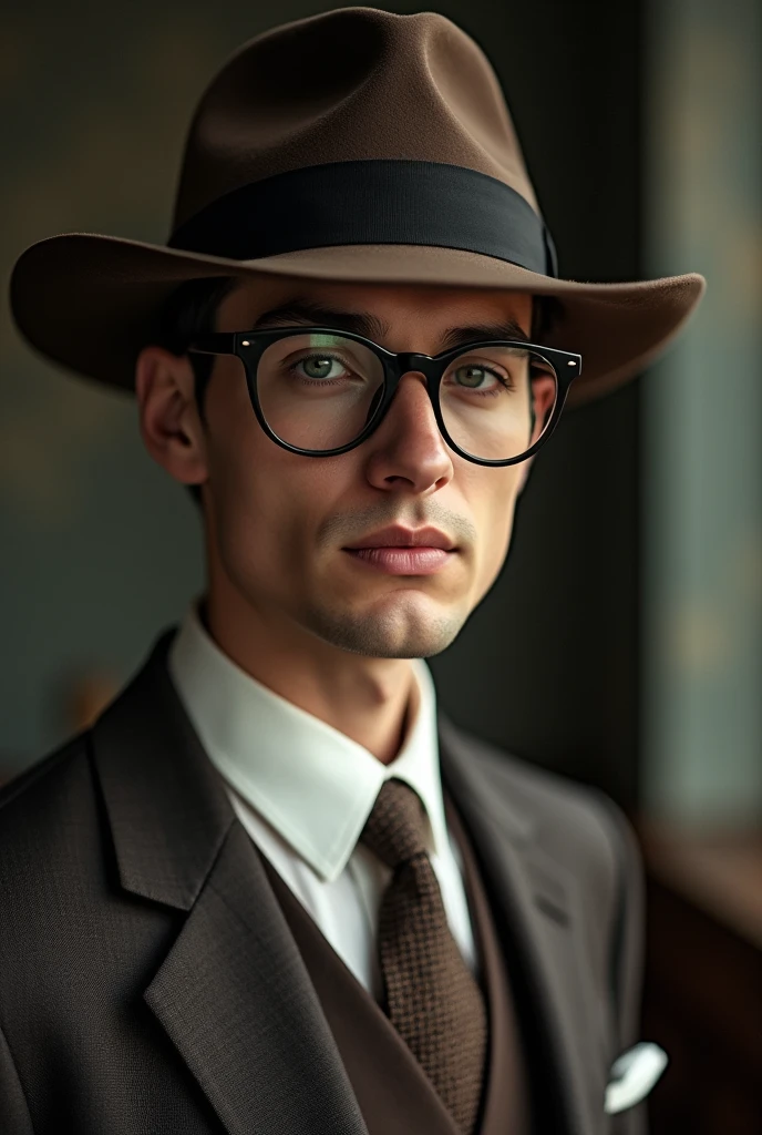 Images of hat and glasses
