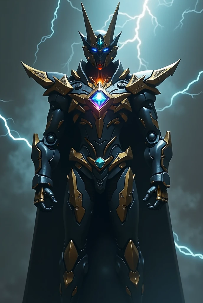 Jewel on the chest,Burning Gundam Inspired