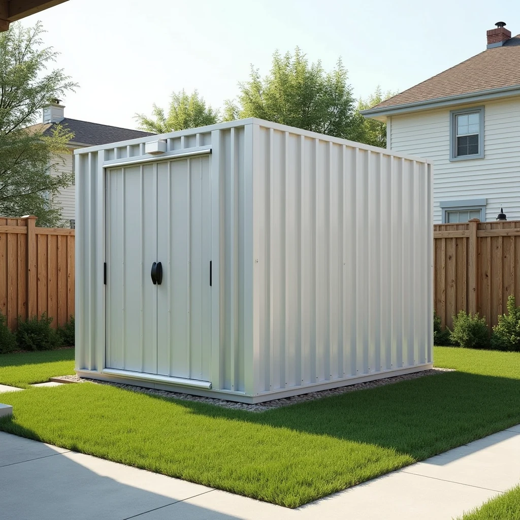 20x40 movable storage unit,giant (shape:square),at home backyard
