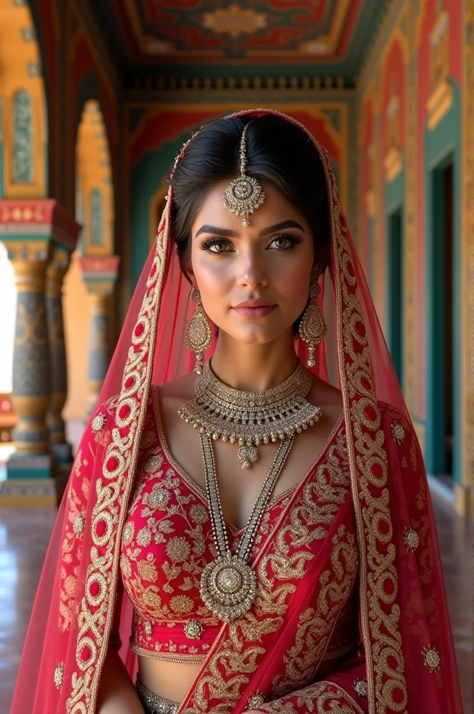 I want my indian bridal look