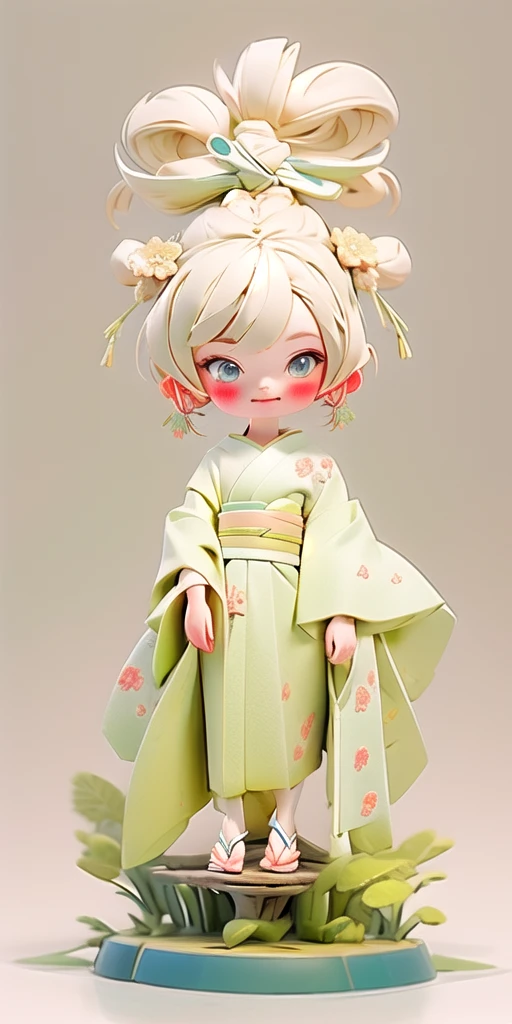 (masterpiece,ultra-detailed,best quality,8K,illustration,shaved:1.2),(petite girl:1.0) sensu pose, folding fan, 1girl, kimono