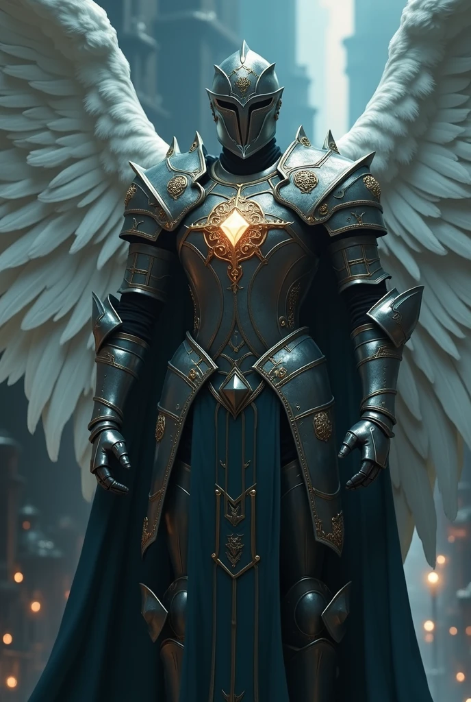 Add angel wings。Full Mail,The excessive power is suppressed by armor