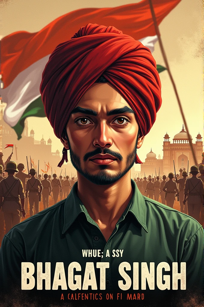 Cover for Bhagat sings bio book