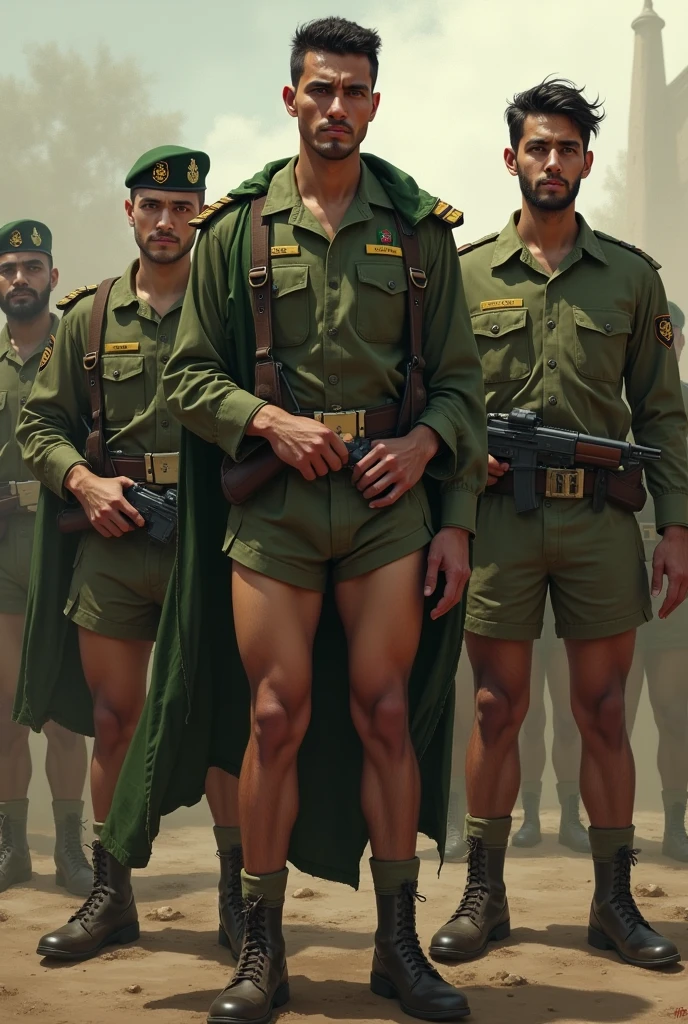 Pakistan army without trousers