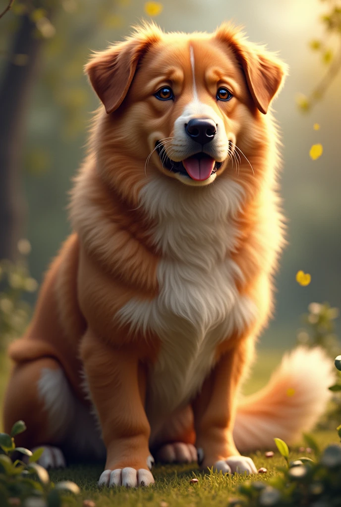 A dog
