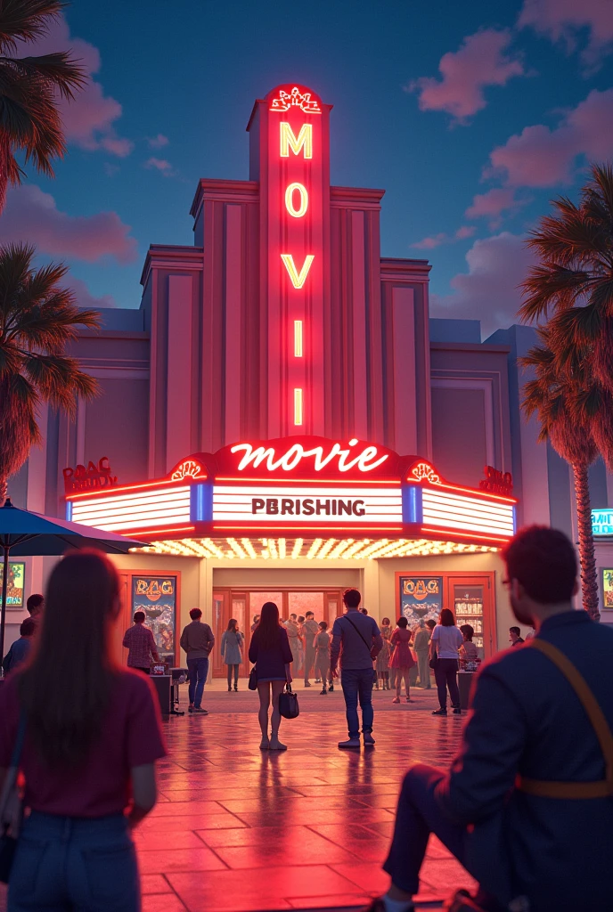 Image where it says movie