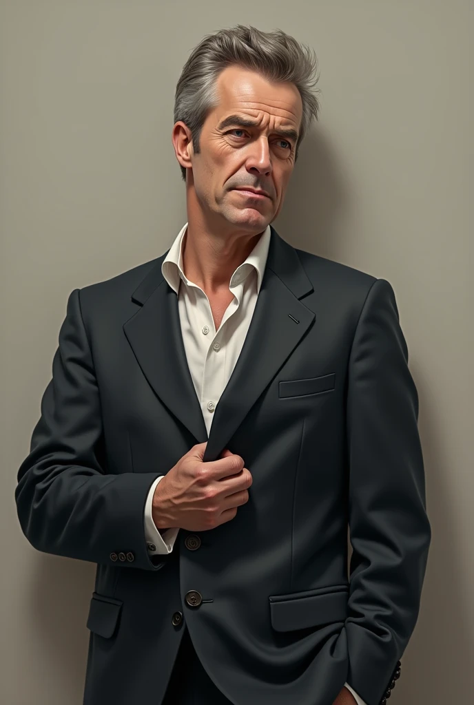 British man with erection