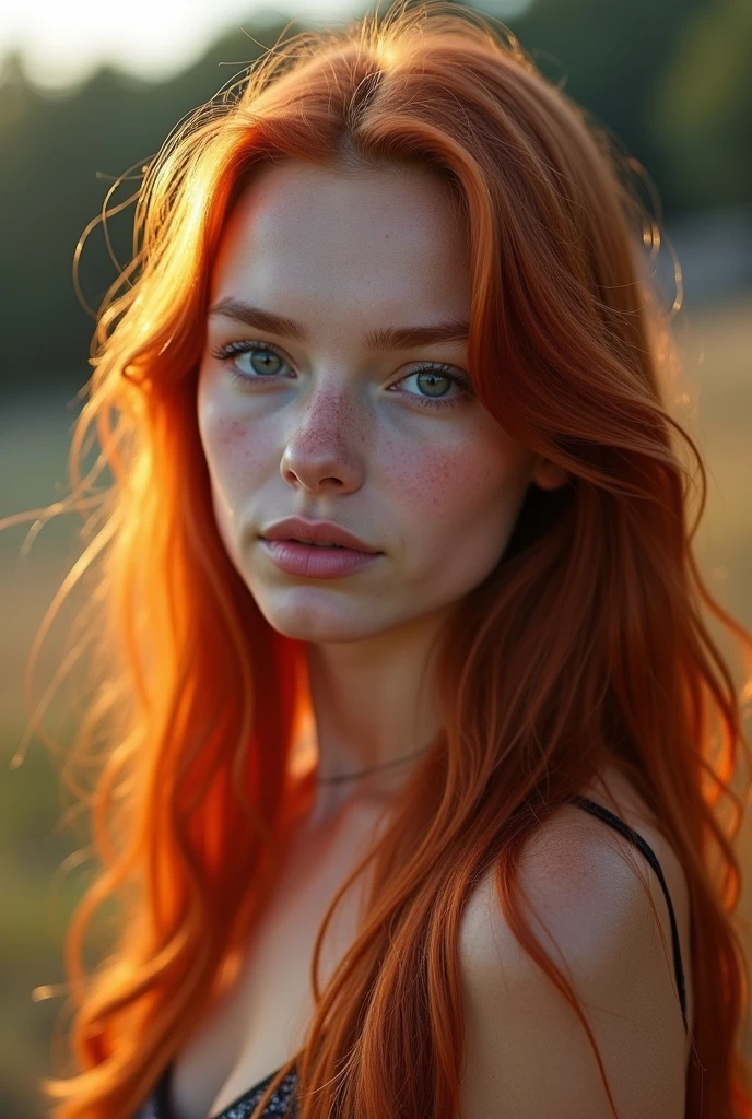 (photorealism:1.2), A redhead girl with long hair. Outside, Masterpiece, full body, some small freckles, pale skin, thin lips, runners body, (thin hips, thin waist: 1.25), detailed skin, smile, (full body: 1.1), 24mm, soft cinematic light, RAW photo, intricate, elegant, highly detailed, sharp focus, ((((cinematic look)))), 16K, ultra high res.photorealistic, UHD, RAW, DSLR,
INFO
