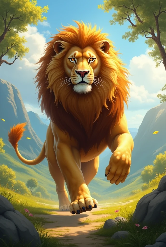 Dancing lion 