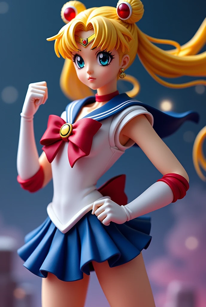 Sailor Moon with lots of exposure　
　PVC Figure


