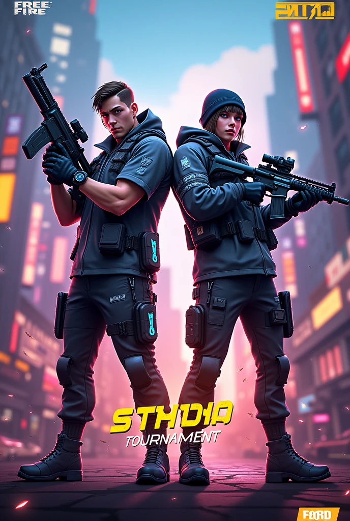 Free fire turnment banner duo