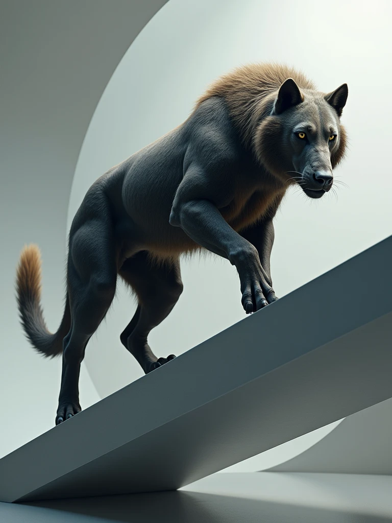 animal in ramp walk