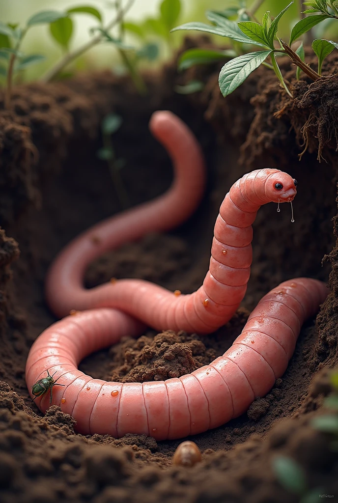 Can you generate earthworm images 