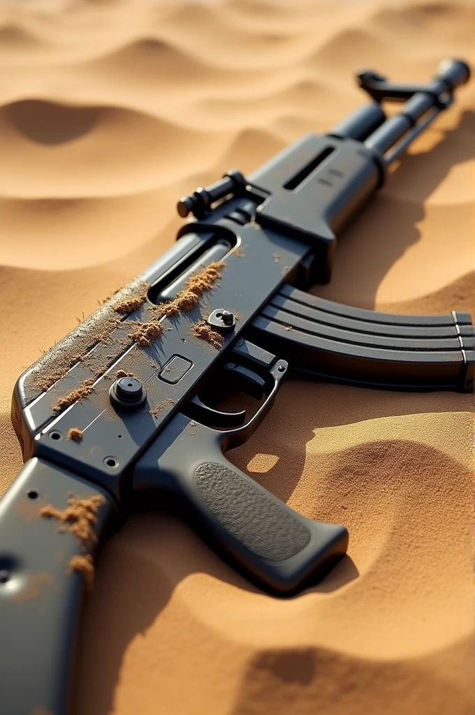 Ak-47 With Sand in it