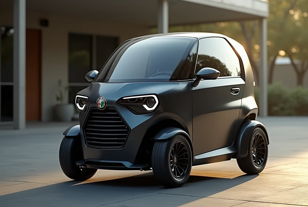 Alfa Romeo&#39;s new tuk-tuk、Shallow depth of field、(masterpiece:1.3) (最high quality:1.2) (high quality:1.1)、Cinematic Light, ((Cinema Lighting),(Natural light),(High level of artistry),(artistic),(Indistinguishable quality from the real thing),RAW Photos,Genuine,Genuine,High resolution,RAW Photos,masterpiece, beautiful,　