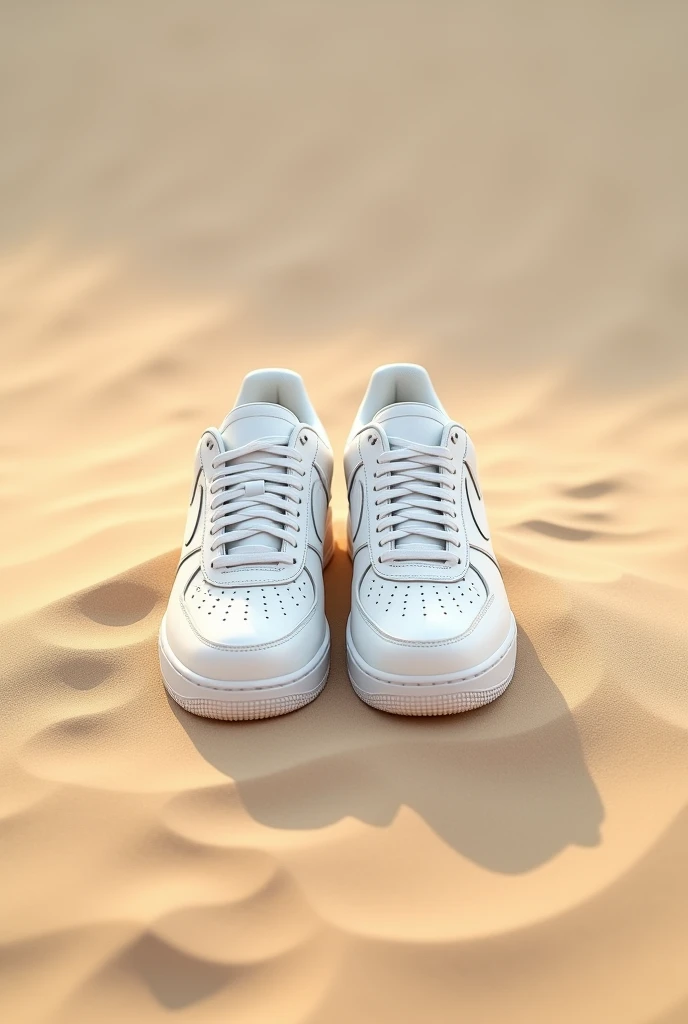 nike
White air force in sand