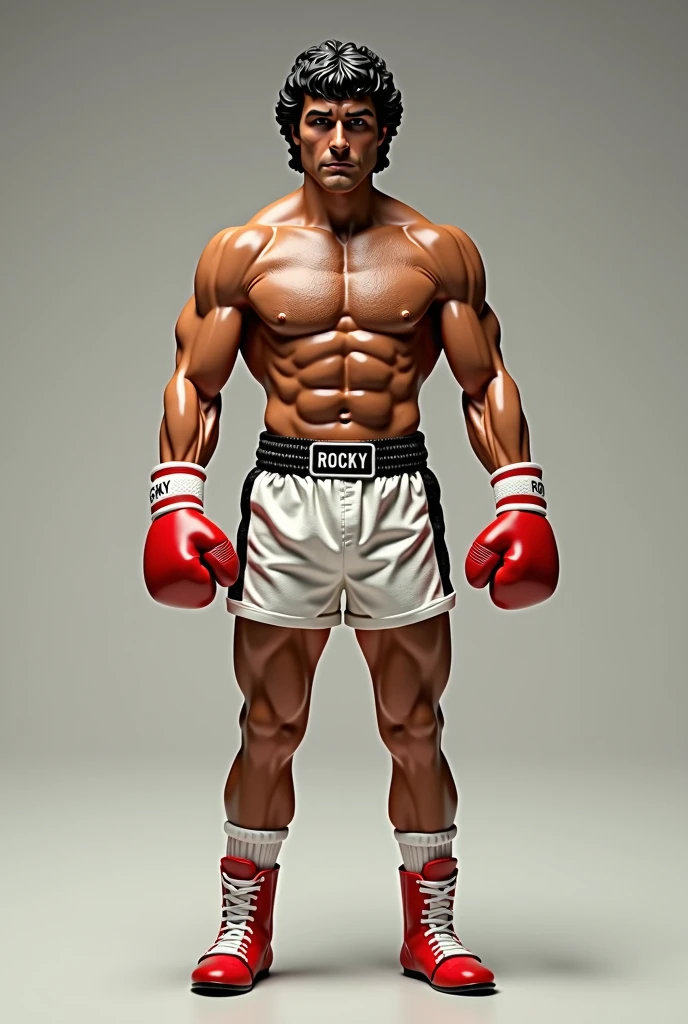 Sylvester Stallone Miniature Rocky Full Body Real As Real Life