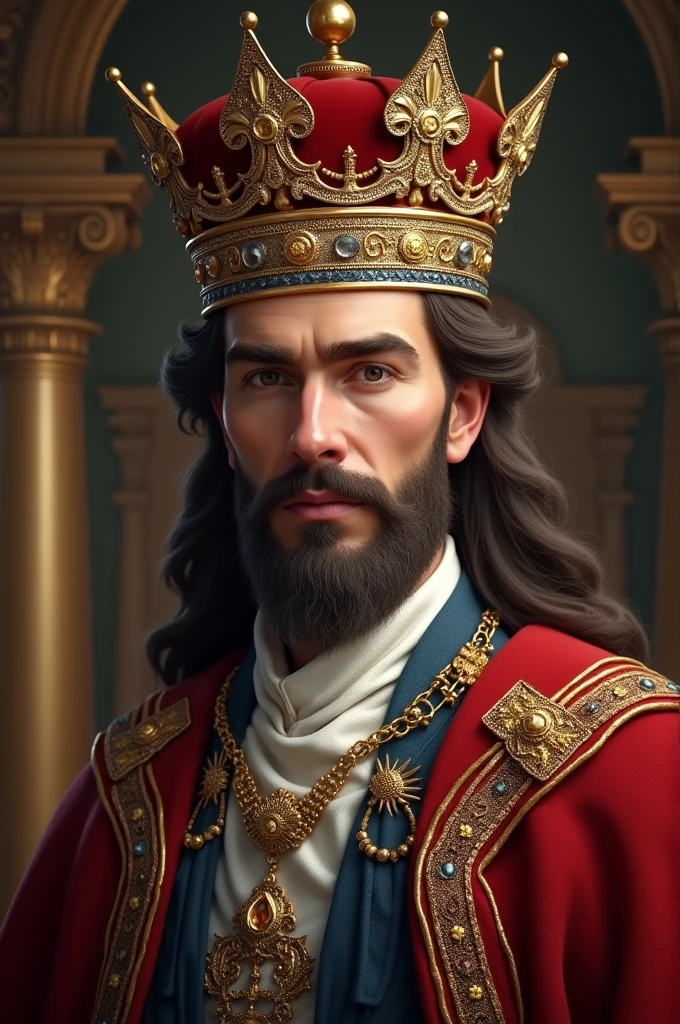 Crowned man

