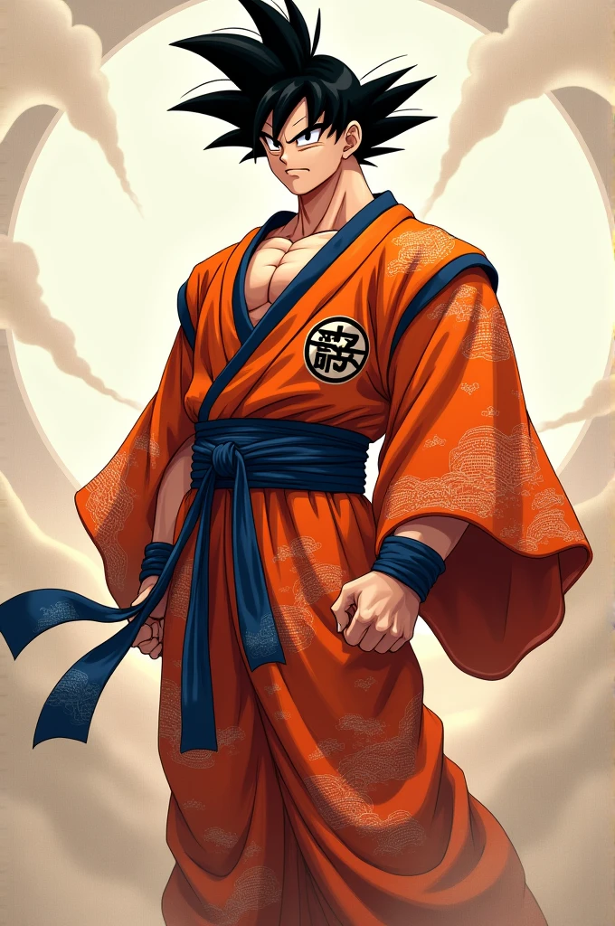 GOKU WITH WRITTEN KIMONO OG4
