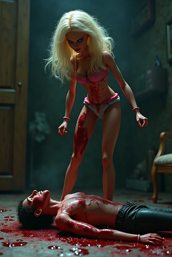 Barbie killing ken