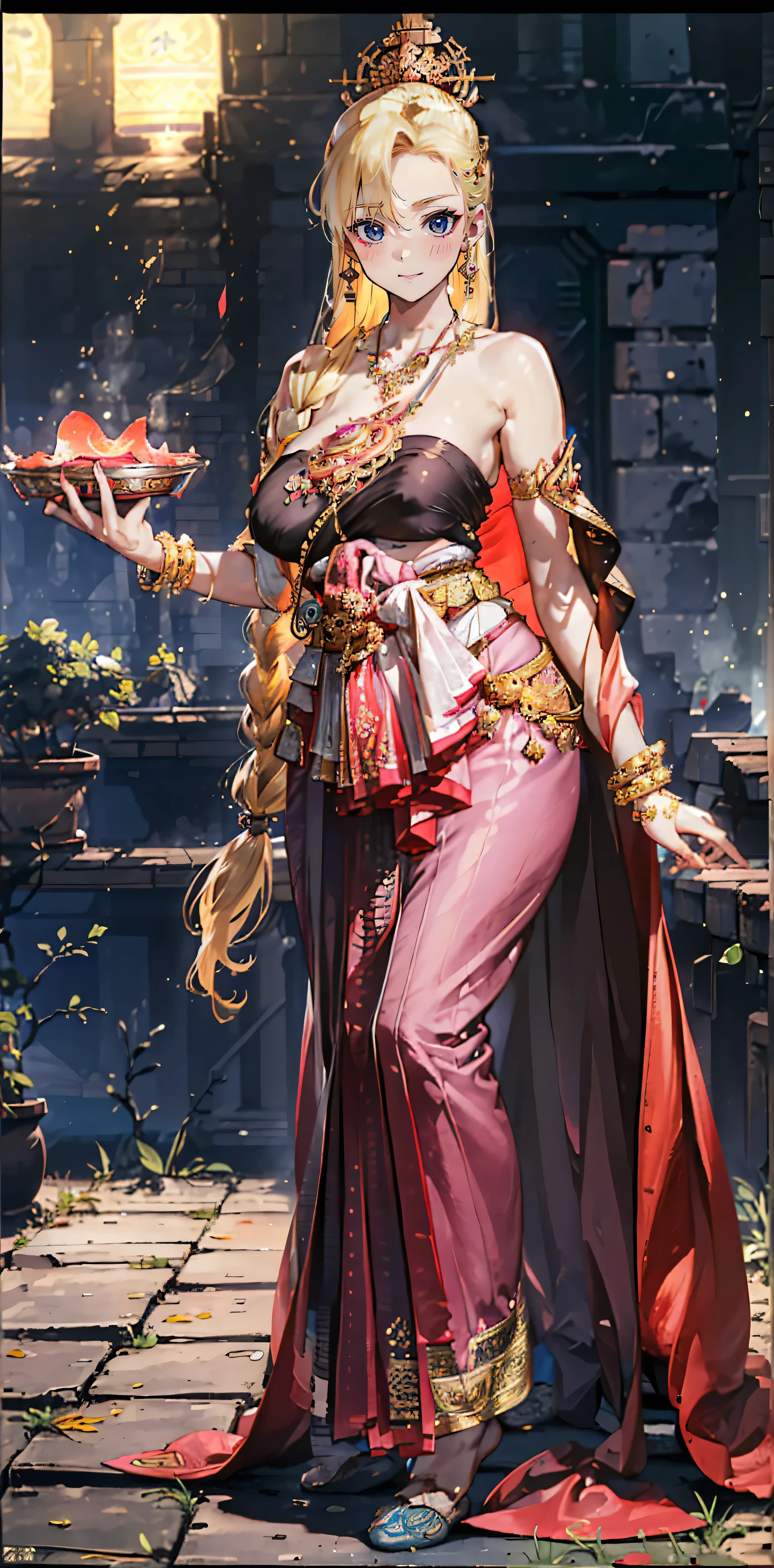 Well done,Best Quality ,masterpiece, lamp, so beautiful, Very meticulous ,CG ,Yoon ,8k wallpaper, Great cleavage, Detailed pubic hair, masterpiece,Highest quality,Official Art,Extremely detailed CG-8k wallpaper,Ridiculous Resources, That's totally ridiculous........, File size is very large....... , Very fine, High resolution, Very meticulous,Beautiful girl with great care, とてもBeautiful Eyesと顔, Beautiful Eyes,There'Gives a glow to the face.,1 sister, (Shen He\Genshin Impact), (exaggerated), (((blonde hair))), (Single Blade), long golden hair, (Blue eyed bitch), ((彼の長い前hairは片方の目を覆っていた.......)), (((hair in one eye))), (((右目を覆う前hair))), ((decorate)), ((Tassel Earrings)), (((Explain the arms in detail.......))), (((A wonderful mistake)), ((The body is long and thin......)), (), ((plum)), (Detailed description of the hair), (shoulder), ((clavicle)), ((shoulder cropped)), (Shine肌), (Detailed description of the face), (A detailed explanation of metaphysics), (Leaves skin Shine, Shine), No competitors, (Ultimate beauty), (Red lipstick), (shy ), ( smile), ,, ((Long sleeve shirt)), ((Wide arms)), Fine Lines, Overcoming obstacles, ( Regarding this matter#39;Bedroom for viewers)), , ((Any position.)), (Sitting on the floor.......)), ((There is a lot of water in the body.)),((Big Breasts:1.35,Her nipples were visible through her strapless Thai dress.....,Mouse Chest, ((Bare Chest:1.37)),Gold jewelry covering the nipples.,Wear a jewelry necklace on your chest..,((Milk flows from the breasts..),(Off:1.4), (Realistic:1.4), プロのphoto shoot, Award-winning photo, photo shoot, Center photo, born, Bokeh, Natural light, Realistic Shadows, Detailed skin texture, Photon Mapping, Film Grain, Hello, View your viewers, (Korean mixed race), (whole body), (Split Screen:1.4), Thai Traditional Dress, Thai traditional skirt, (Thai traditional footwear), Phra Nakhon Si Ayutthaya, Ancient Thai Ruins, Outdoor, sunny day, (hair_good), Clenched fist, Tight waist, (Big Breasts), (Small areola:1.4), cleft of venus, (hairy pussy:1.4), (Abdominal muscles: