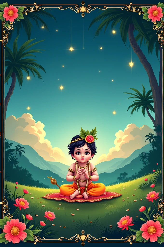 Janmasthami creative poster