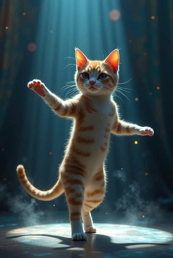 Dancing cat