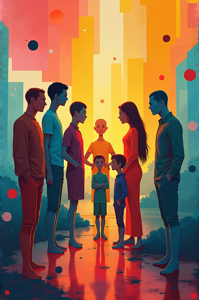 Show a poster that illustrate the 7 elements of art 