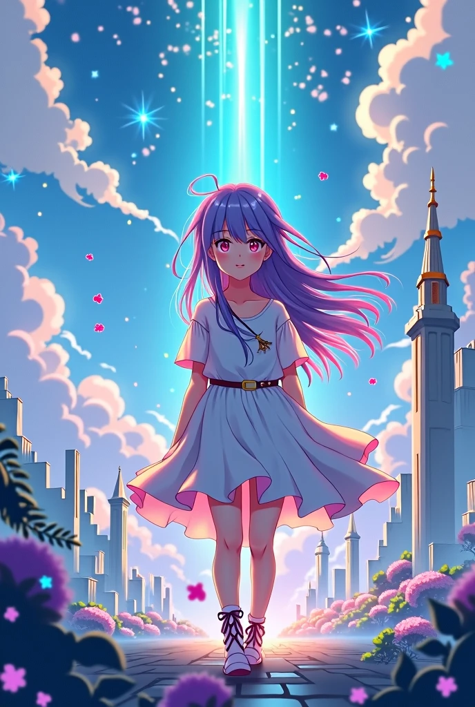 Please make this anime image into AI or cg version