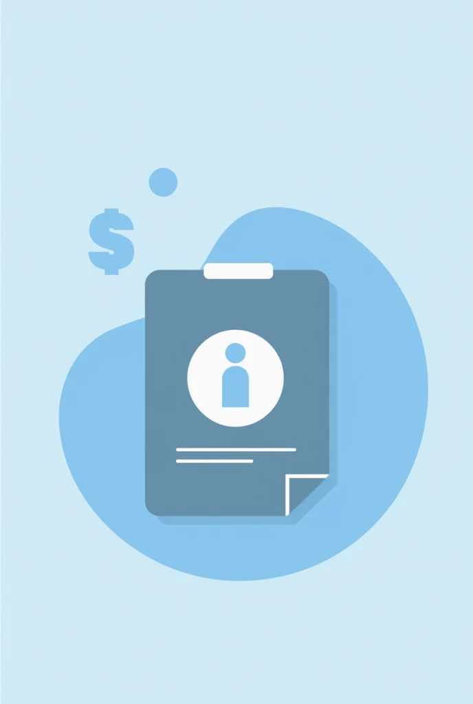 "&#39;Reporting&#39; icon design with document or megaphone symbol. Use blue and gray colors. Simple style, professional, and easily recognizable."