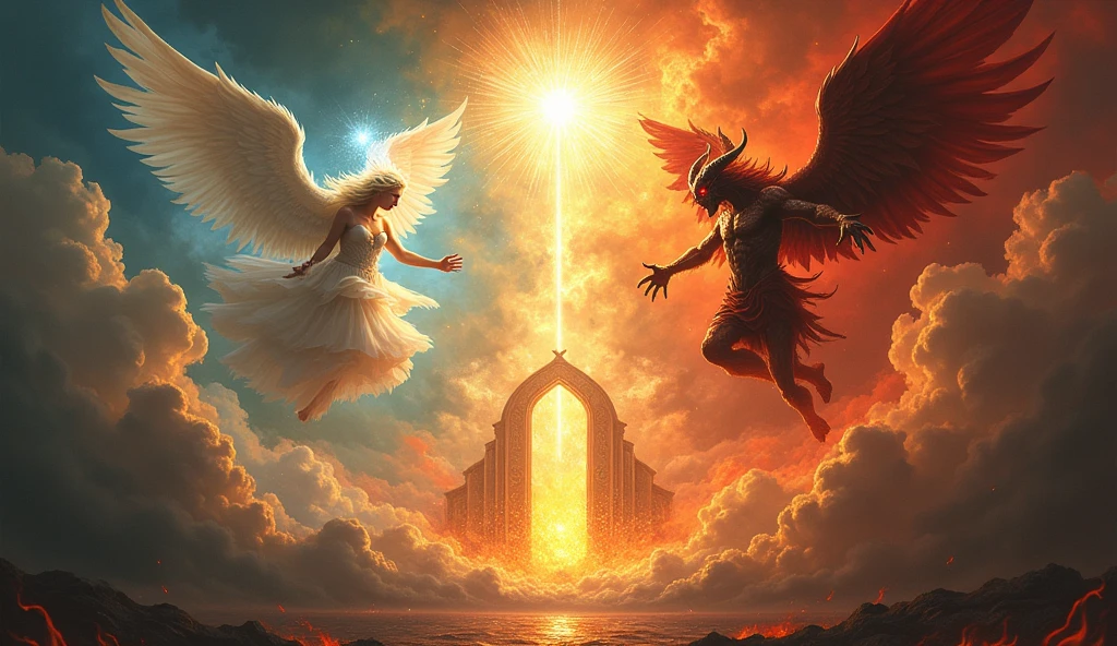 heaven and hell 
