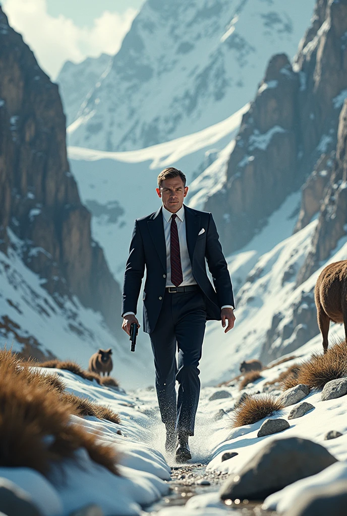 Creat an image of 007 ROCKY 68