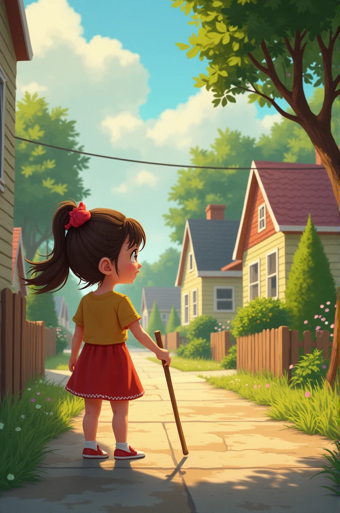 A lesson to learn...*
But Rosie often forgot to listen to her parents' advice. They would warn her to stay close to home, to be careful around strangers, and to never take things that didn't belong to her. Rosie would promise to behave, but her curiosity and impatience would get the best of her.