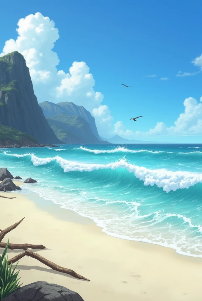 Create sea wallpaper beach