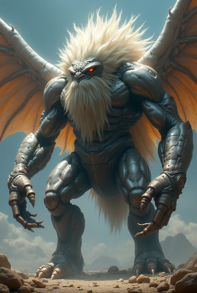 Characteristics and Shape of the Celestial Ant Size: Khổng lồ, much larger than normal creatures; can reach the size of a high-rise building.muscle: muscular, clear, demonstrating extraordinary strength and the ability to lift and move objects many times heavier than the body.hair: Super long, White, soaring and sparkling, creates a dim light when moving.Cover: The exterior has a hard, metal-like shell., shiny and wraps around the body, protection from attacks.wings: has large wings, transparent and luminous, help move quickly through space.Eye: Eye lớn, shining, able to see through objects and adjust to observe every angle.arm: Tay lớn, stronger, usually holds the hyperverse sphere, can change shape and size to suit needs.leg: leg dài và vững chãi, Allows easy and flexible movement in all terrains.beard: beard dài, sensitive, help identify and interact with the surrounding environment.