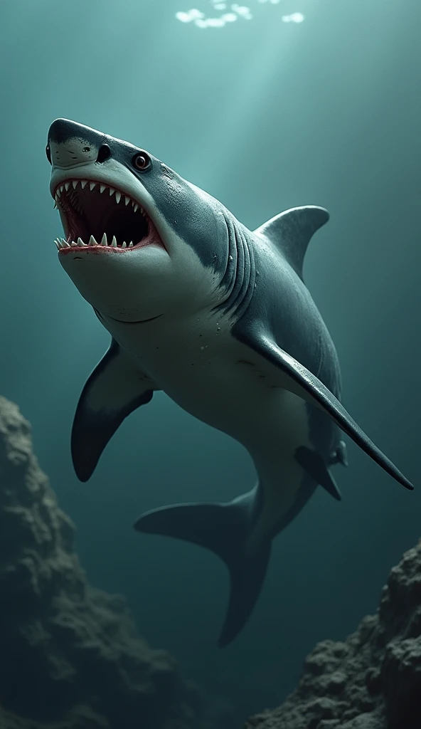 Shark agresive