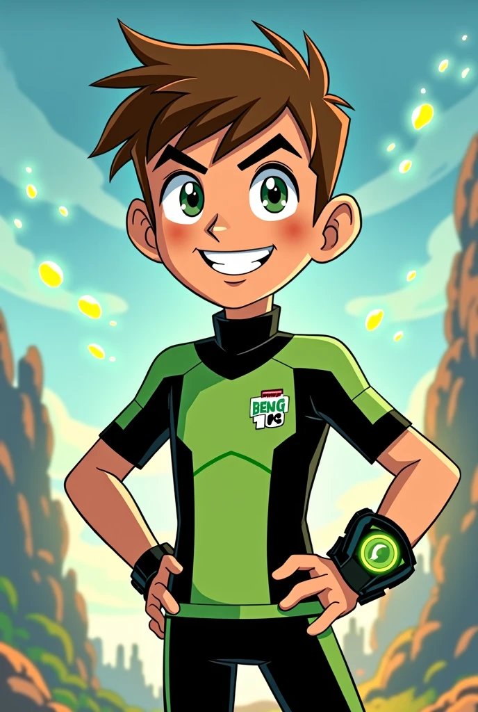 Ben 10 Omniverse smiling