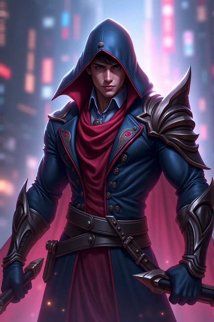 High Quality 8 K ultra MLBB assassin's good background Zachary official name