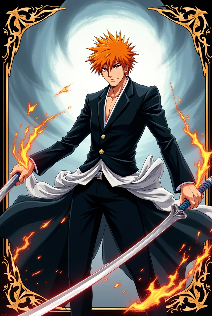 Bleach TCG Card Game, Own Technic, Power and Speed, Kurosaki Ichigo, card
