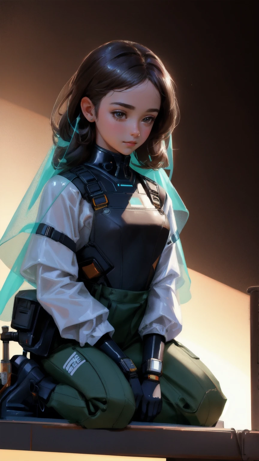 ((best qualtiy)), ((tmasterpiece)), (the detail:1.4), 3D, Anime girl in green hoodie,asiagirl,cyberpunk anime girl in hoodie, Brown-haired girl in hoodie, realistic anime artstyle, anime styled digital art, anime realism style,A beautiful cyberpunk female image,HDR(HighDynamicRange),Ray traching,NVIDIA RTX,Super-Resolution,Unreal 5,Subsurface scattering、PBR Texture、post-proces、Anisotropy Filtering、depth of fields、maximum definition and sharpness、Many-Layer Textures、Albedo e mapas Speculares、Surface Coloring、Accurate simulation of light-material interactions、perfectly proportions、Octane Render、Two-colored light、largeaperture、Low ISO、White balance、the rule of thirds、8K RAW、
