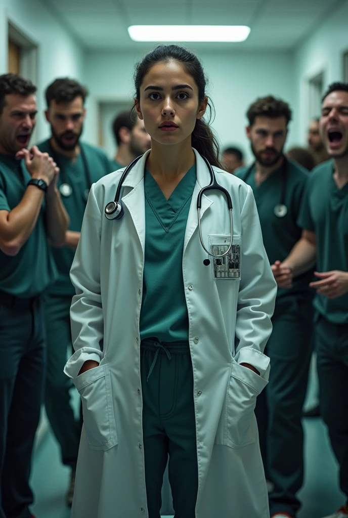 Men harassed lady doctor