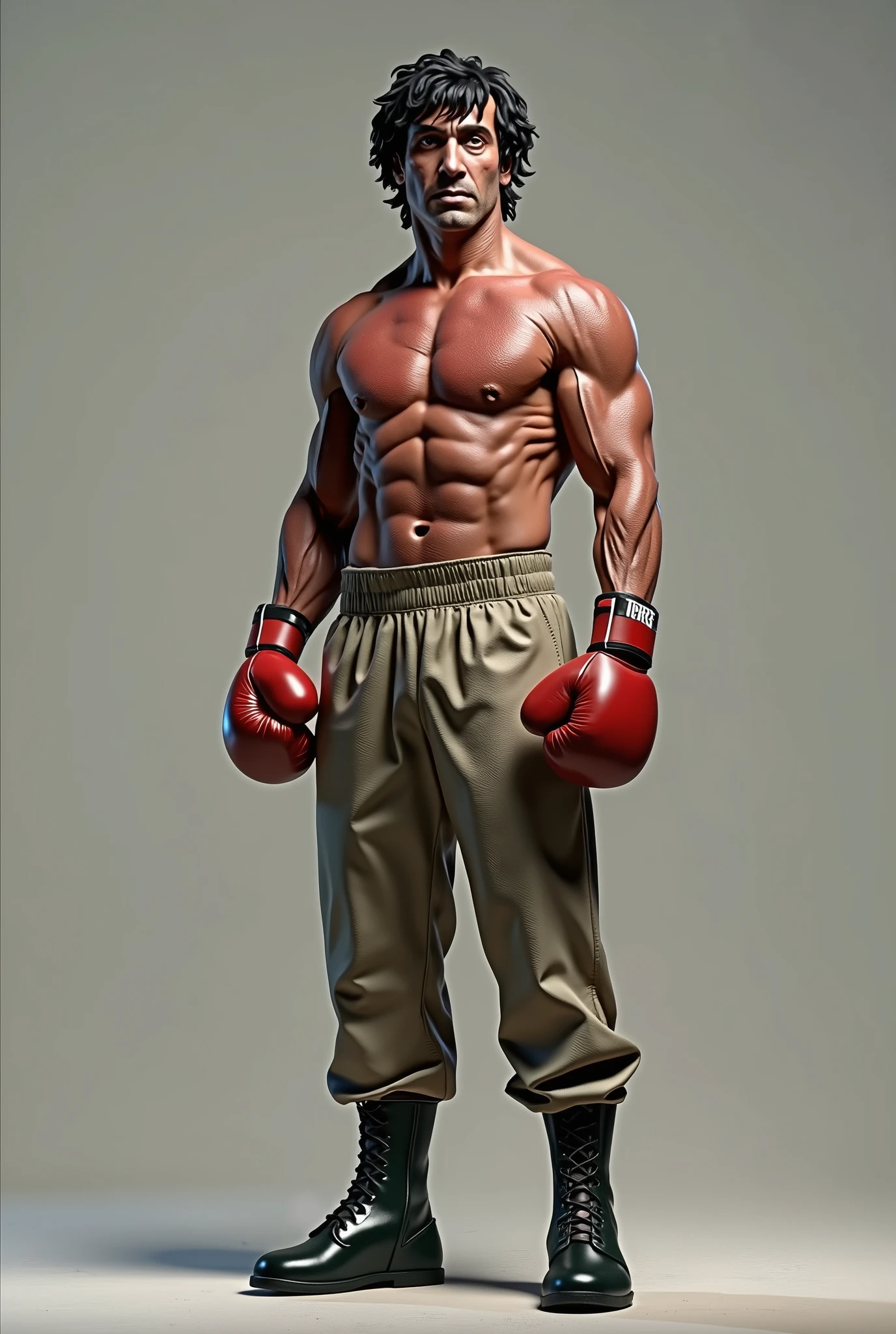 Sylvester Stallone Miniature Full Figure From Creed Movie ,Real full body as reality