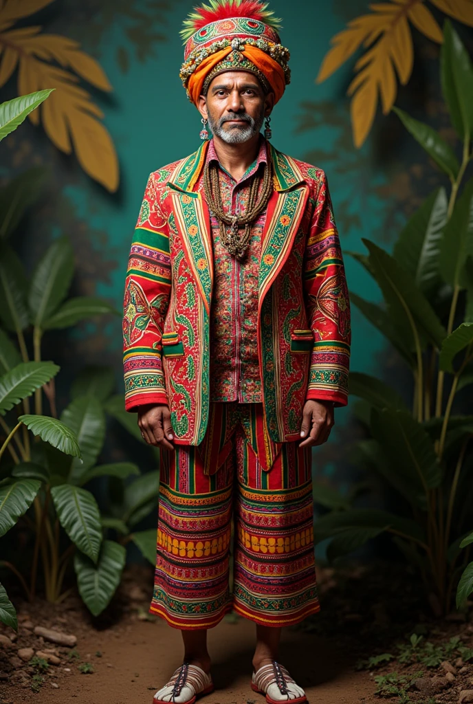 Timor Leste national costume (oecusse region)