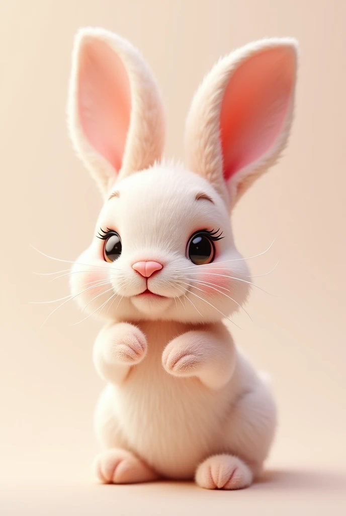 a bunny, cute bunny, rabbit, rabbit stamps, stamps, solid background, high quality, 8k, detailed, photorealistic, hyper detailed, intricate details, cinematic lighting, soft lighting, pastel colors, warm tones, minimalist, clean, simple, elegant