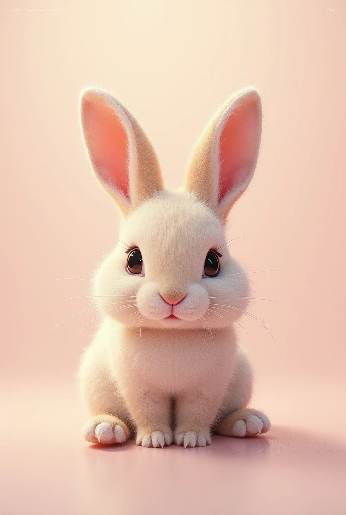 a bunny, cute bunny, rabbit, rabbit stamps, stamps, solid background, high quality, 8k, detailed, photorealistic, hyper detailed, intricate details, cinematic lighting, soft lighting, pastel colors, warm tones, minimalist, clean, simple, elegant